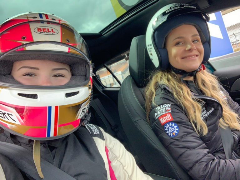 Talon Piste: Alexandra joined Manon Lanza for a good purpose at the Exclusive Drive